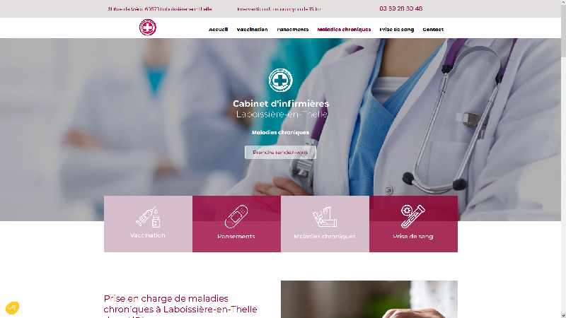Accompagnement infirmier de maladies chroniques 