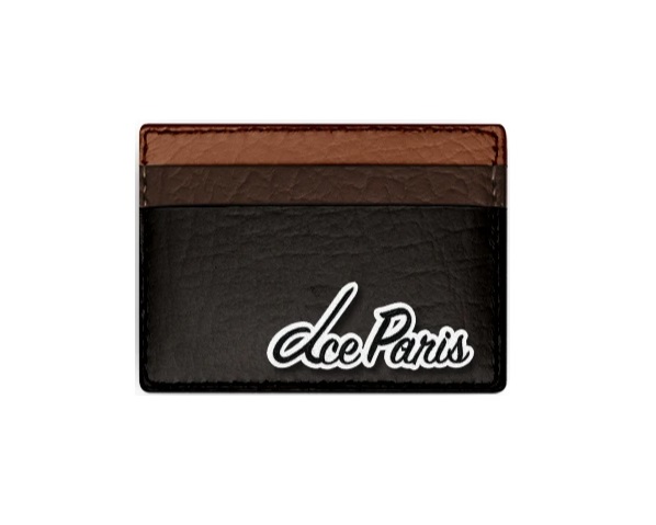 ensemble de porte-cartes signature de la maison de maroquinerie