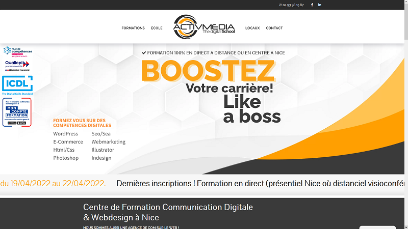 ActivMedia - Ecole de formation en informatique