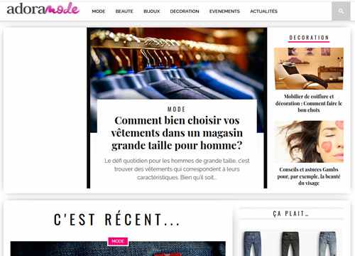 Adoramode, de la mode à la déco