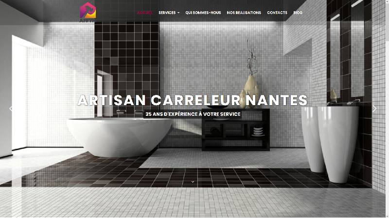 AFFYN, votre artisan carreleur à Nantes & Grand Ouest
