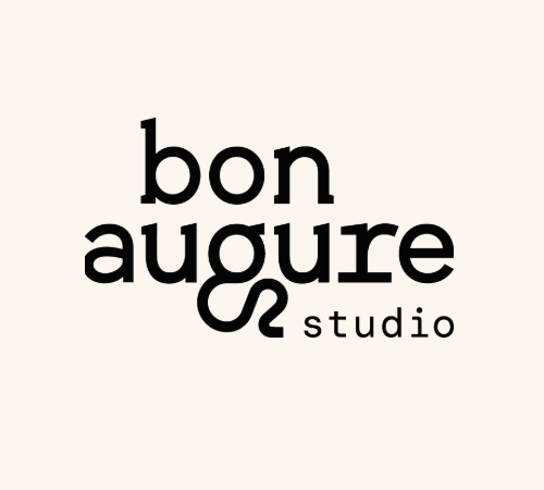 Logo bon augure studio agence de communication