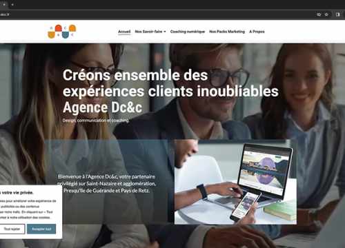 Créons ensemble des expériences client inoubliables - marketing digital - stratégie SEO - référencement - conception web et print