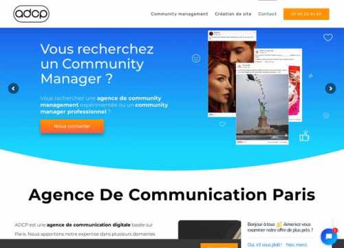 Agence paris site web