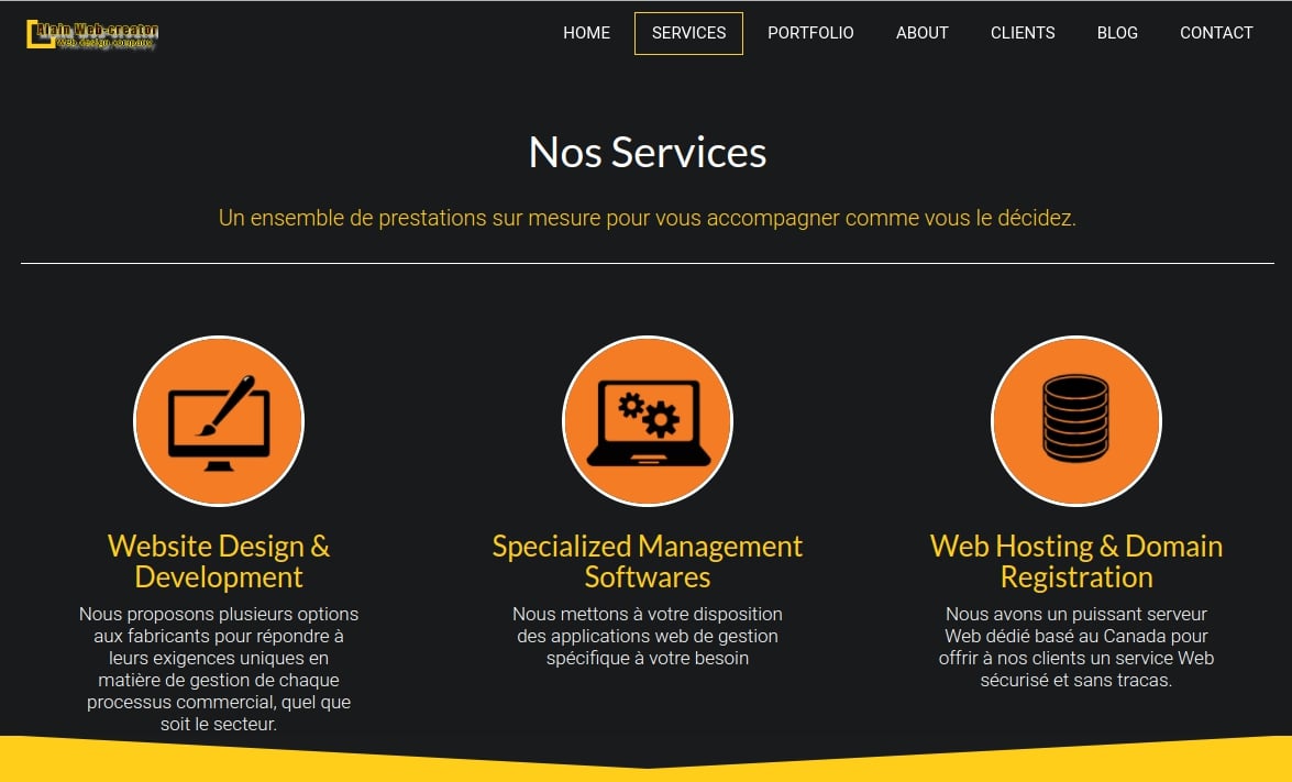 alain web-creator