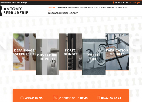 homepage-site-antony-serrurier-nancy