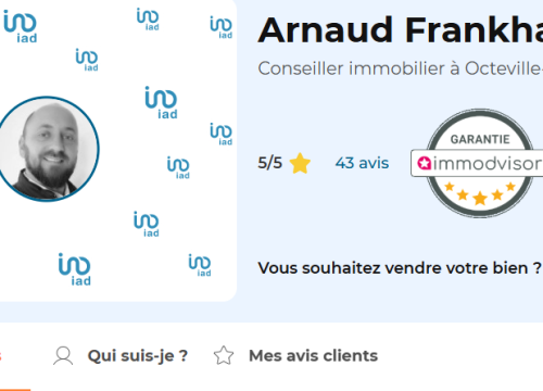 Site Arnaud Frankhauser agent immobilier