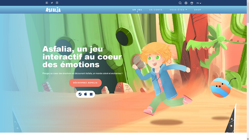 Jeu vidéo pédagogique Asfalia 