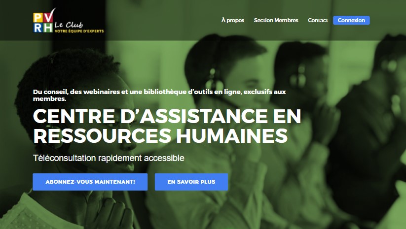 Club PVRH, Assistance Ressources Humaines