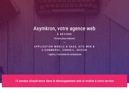 Asymkron agence web à Béziers