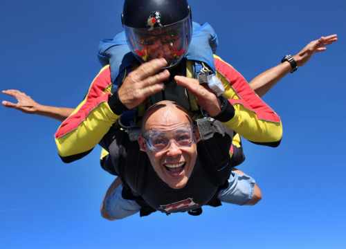 Baptême de saut en parachute