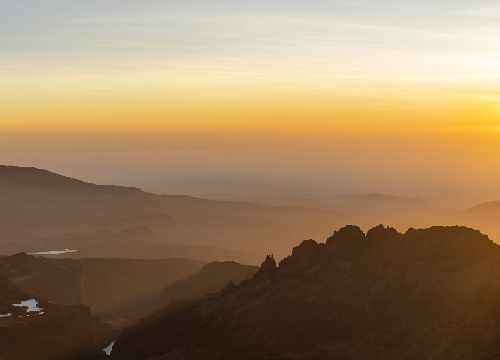 Paysage mont kenya