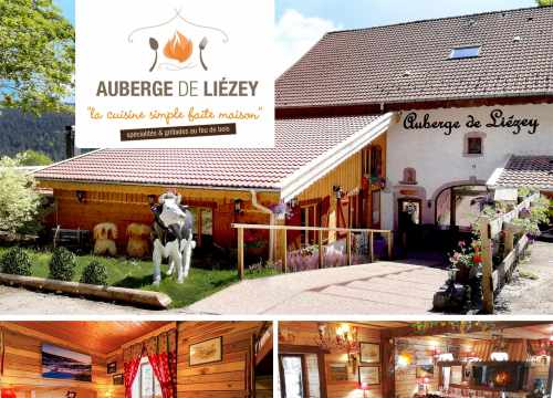 Auberge de Liézey, restaurant et hôtel près de Gérardmer
