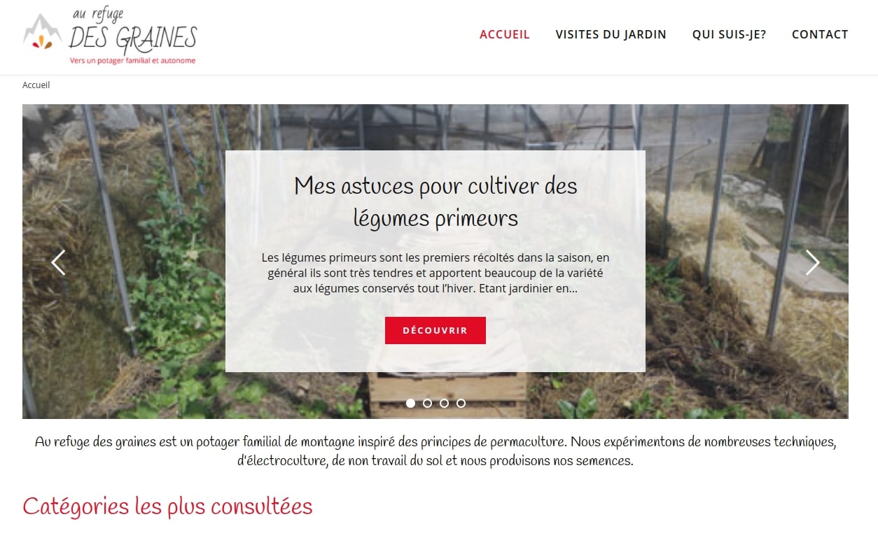 Au refuge des graines