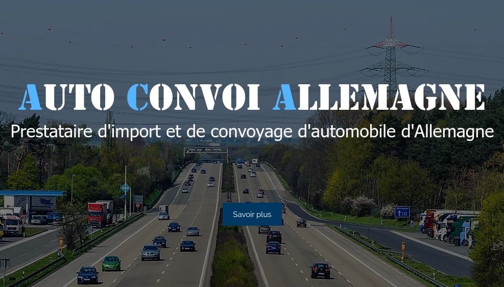 Auto Convoi Allemagne - Convoyage de véhicule sur demande