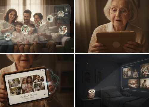 BabyVideo.ai interface de création de vidéos pour bébés