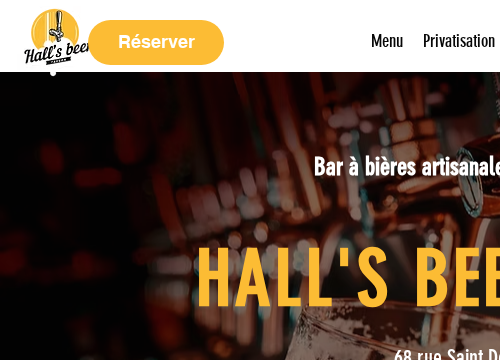 vignette Bar à bières Paris 1 - Hall's Beer Tavern