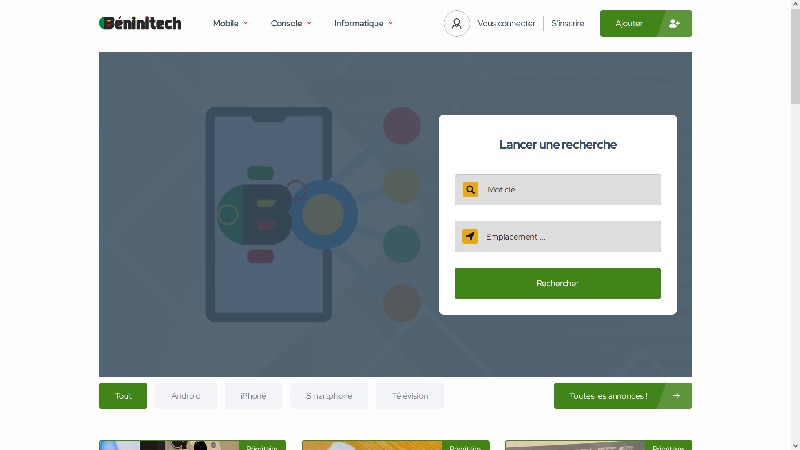 Beninitech - Place aux objets connectés