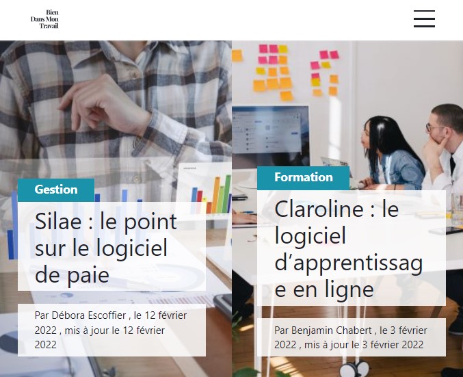 Bien dans mon travail