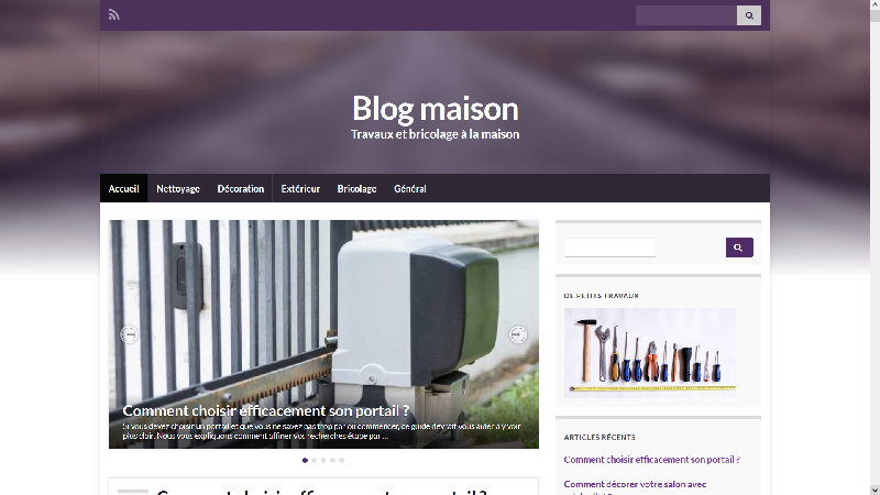Blog Maison
