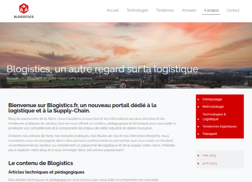 Blogistics - Logistique et Supply chain