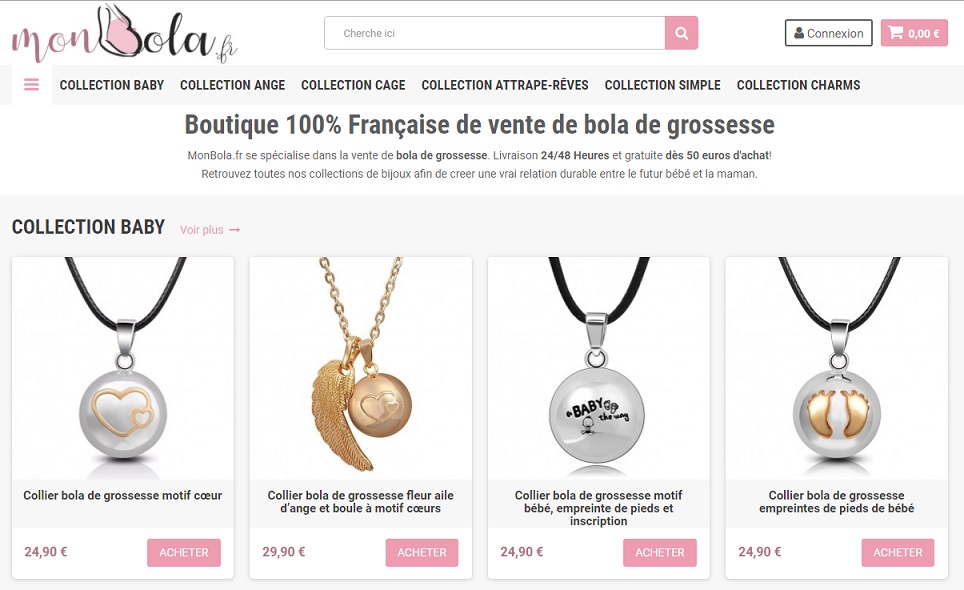 Boutique du bola de grossesse 