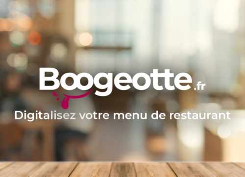 Boogeotte menu QR Code
