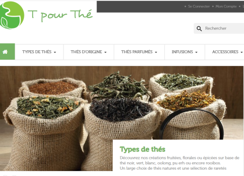 T pour Thé boutique de thés bio