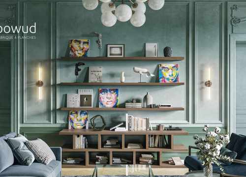 Étagères murales sur mesure