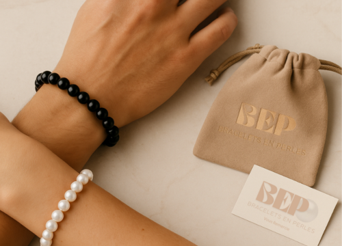 Bracelets en perles naturelles pour hommes et femmes – Boutique française BEP