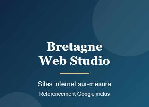 Bretagne Web Studio, création de sites internet sur-mesure