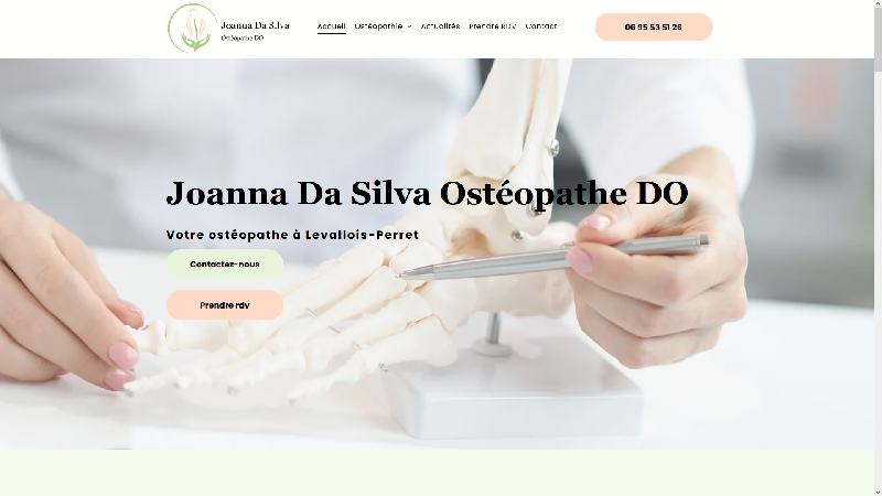 Joanna Da Silva, ostéopathe DO