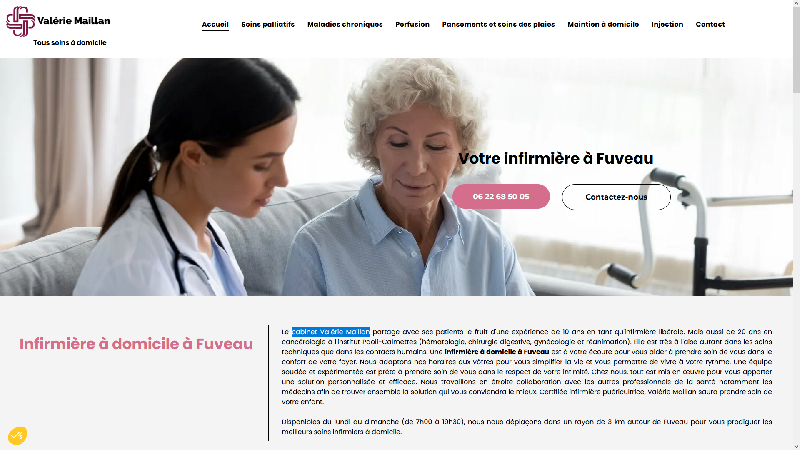 Cabinet Valérie Maillan - soins palliatifs à domicile