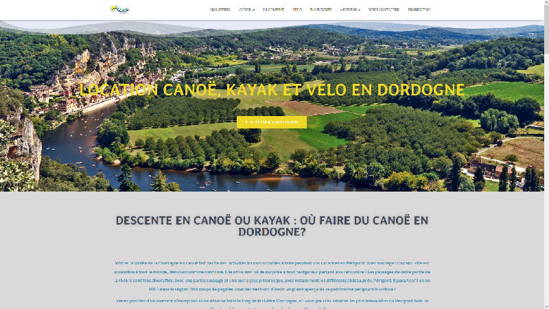 Cap Evasion Dordogne - Location Canoë et Kayak Dordogne