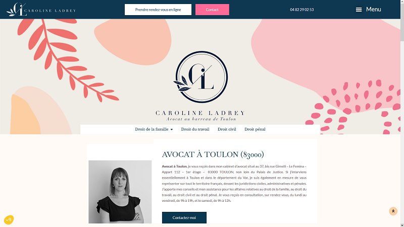 Caroline Ladrey - avocat au barreau de Toulon