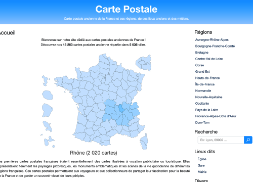 Carte Postale - Carte postale ancienne