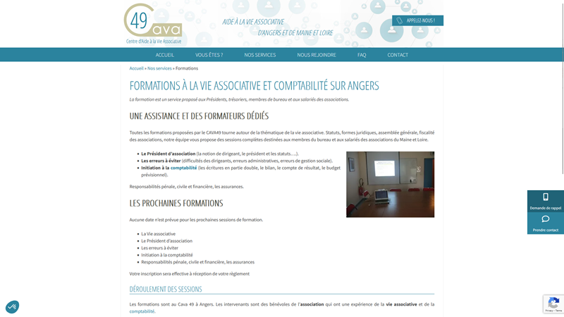 Cava49 - Centre d'Aide aux Associations d'Angers (49)