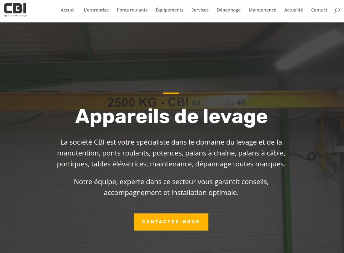 CBI - Appareils de levage