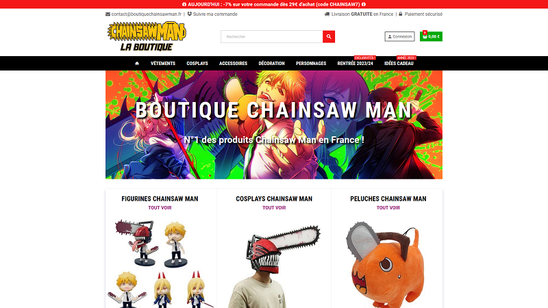 Chainsaw Man La Boutique