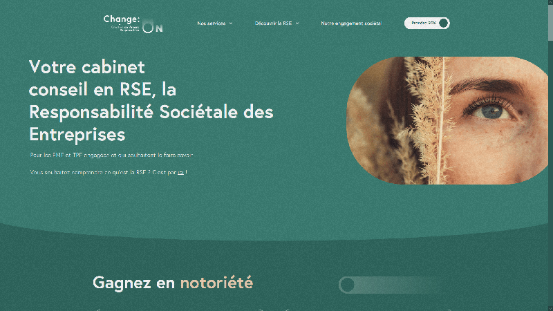 Change:On - Conseil en Responsabilité Sociétale de l'Entreprise 