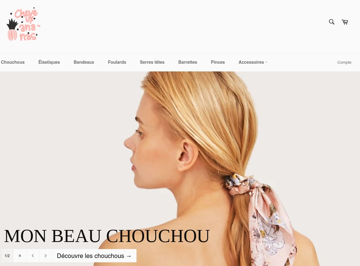 Cheveux Ananas