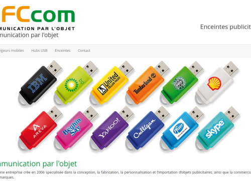 DFCcom - Le specialiste des Cles USB publicitaires