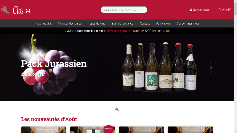 Clos 3/4 - Cavin à vin