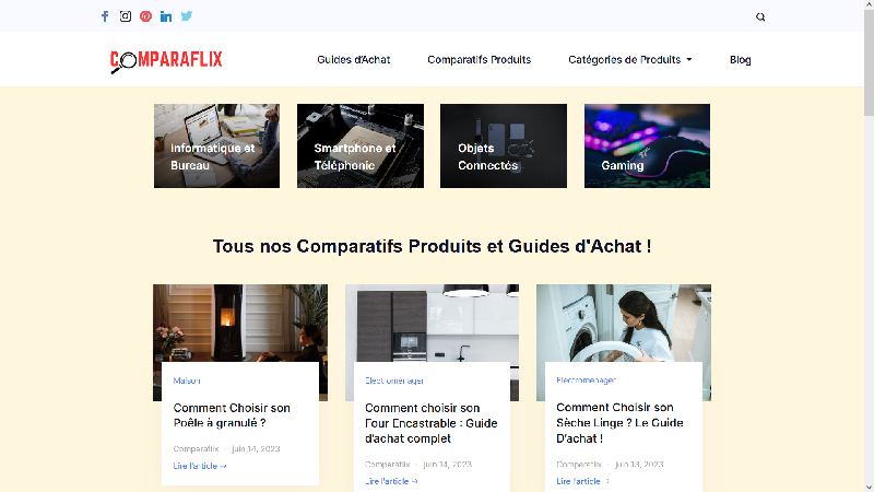 Comparaflix : Les meilleurs produits pour vous !