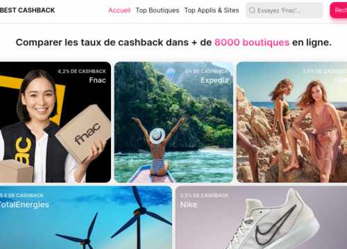 Aperçu du site best-cashback.com