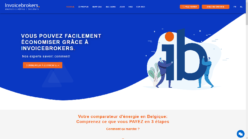 InvoiceBrokers - Comparateur d'énergie en Belgique
