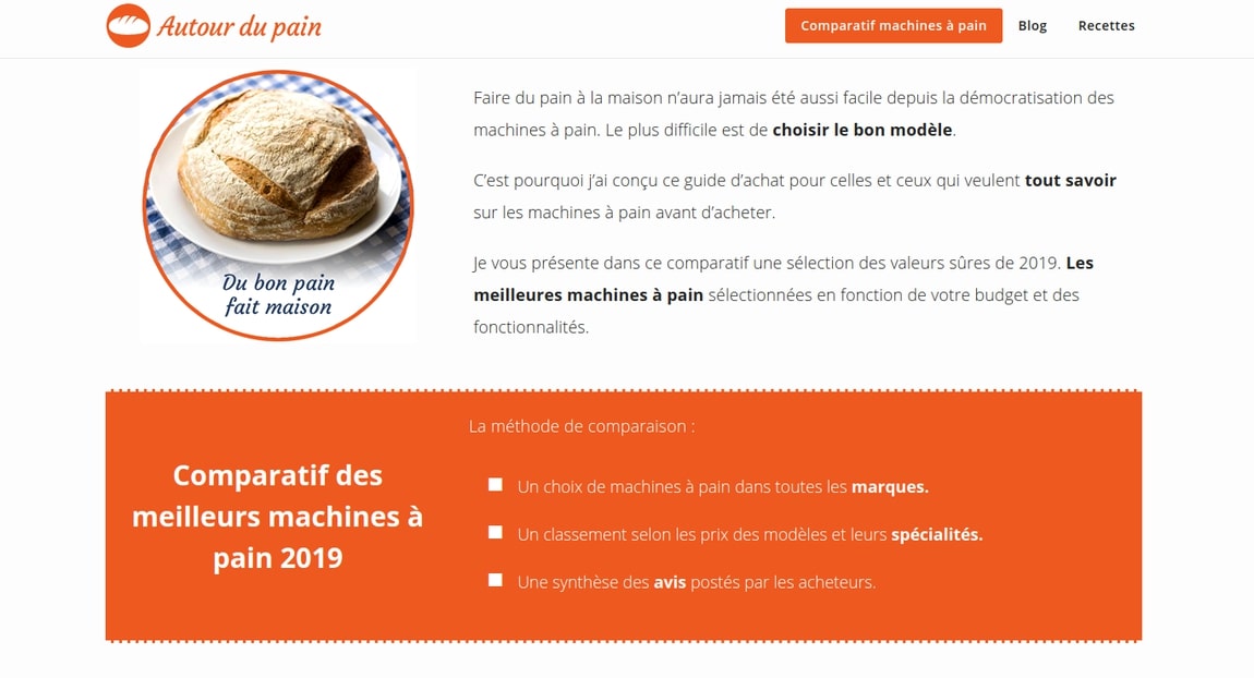 Autour du pain