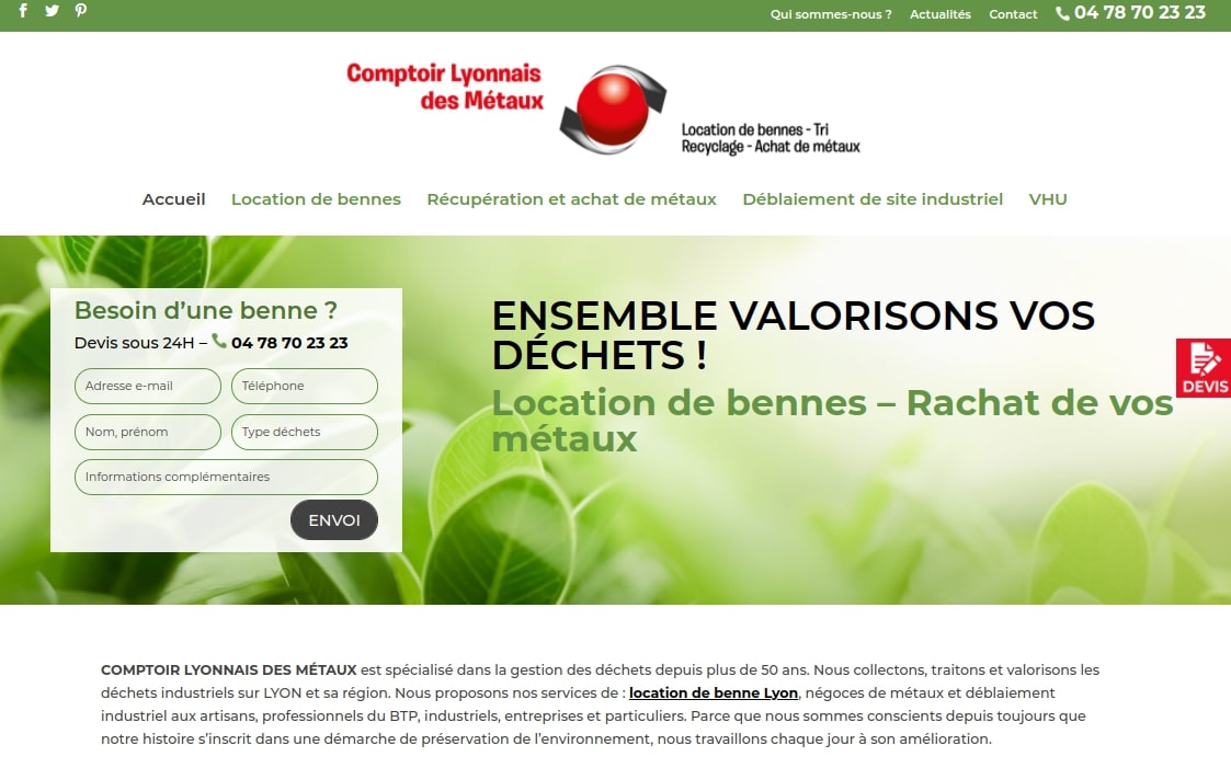 Le comptoir lyonnais des métaux