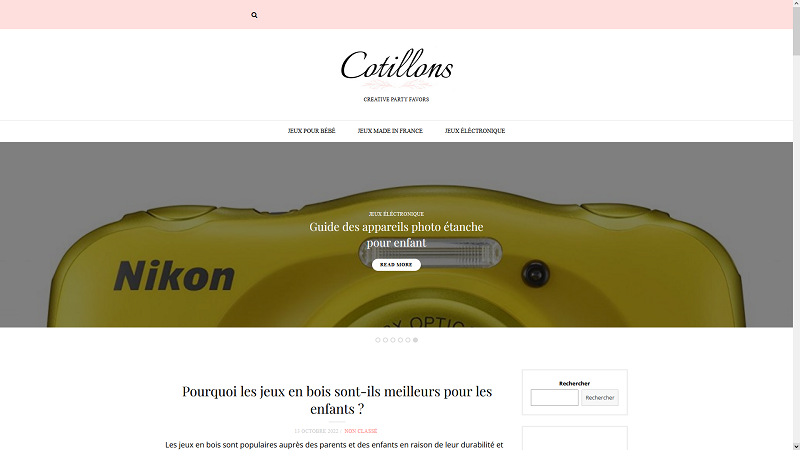 Cotillons - Creative party favors