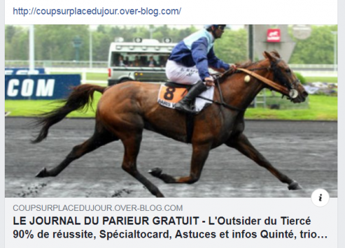 Le journal gratuit du parieur
